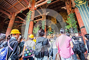 Daibutsu in the Daibutsu-den at Todaiji Temple