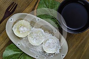 Daifuku Mochi Japanese dessert