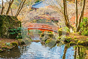 .Daigo-ji temple in autumn, Kyoto, Japan