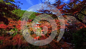 Daigoji shrine in Autumn, Kyoto