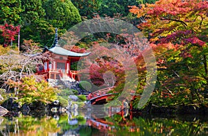 Daigoji Temple in Autumn, Kyoto, Japan