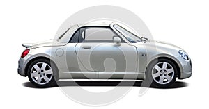 Daihatsu Copen isolated