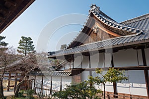 Daikaku-ji Temple in Kyoto, Japan. The site was originally a residence of Emperor Saga 786-842