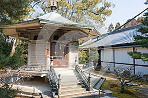 Daikaku-ji Temple in Kyoto, Japan. The site was originally a residence of Emperor Saga 786-842