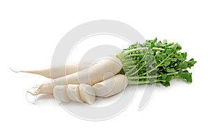 Daikon radishes photo