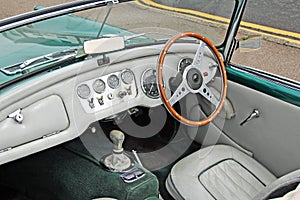 daimler dart sp250 vintage interior