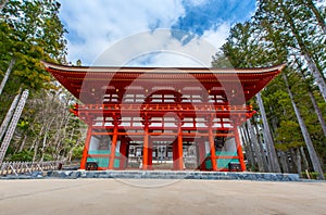 Daimon Gate, The Ancient Entrance to Koyasan in Wakayama Japan