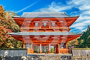 Daimon Gate, the Ancient Main Entrance to Koyasan (Mt. Koya) in Wakayama