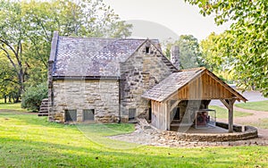 Dairy and engine house from the late 1800`s - Side view