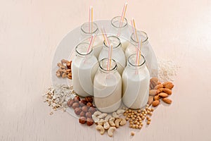 Dairy-free milk and natural ingredients