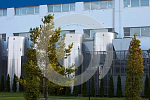 Dairy plant in Lobnya.