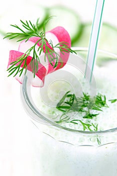 Dairy vegetable cocktail