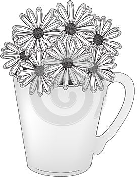 Daisies in a Mug