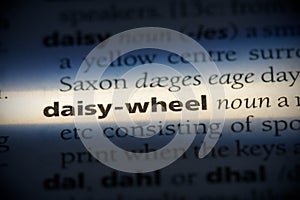 Daisy-wheel