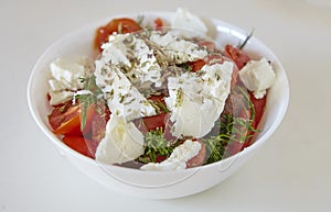 Dakos , Greek Salad, cretan salad