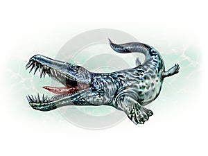 Dakosaurus, ancient saltwater crocodiles