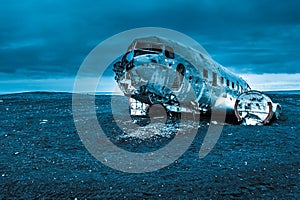 Dakota plane wreckage, Iceland