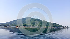 Dal  lake in Srinagar, the summer capital of Jammu and Kashmir, India