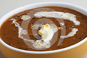 Dal Makhani - a delicacy from Punjab in India photo