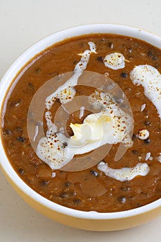 Dal makhani is a delicacy from Punjab in India photo