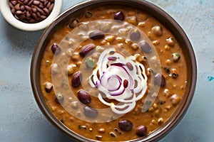 Dal Makhani - a rich creamy and classic preparation made with black gram lentil