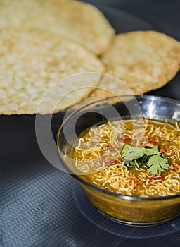 Dal Pakwan - The famous Sindhi Indian cuisine