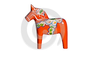 Dala Horse with Clipping Path photo