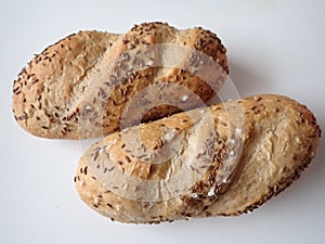 Dalamanek bread on a table