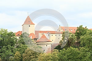 Daliborka and Black Tower on Prague Castle