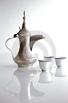 A dallah is a metal pot designed for making Arabic coffee