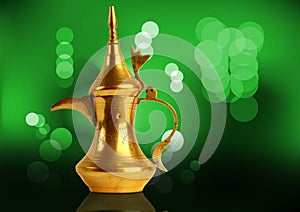 Dallah - the Traditional arabic coffee pot