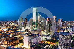 Dallas City Skyline photo