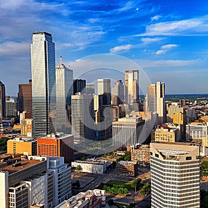 Dallas cityscape from Reunion tower