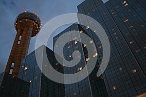 Dallas: Reunion Tower At Night photo