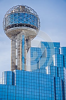 Dallas texas city skyline at daytime