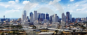 Dallas Texas Skyline photo