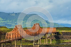 The Dalles Bridge in the Columbia River Gorge