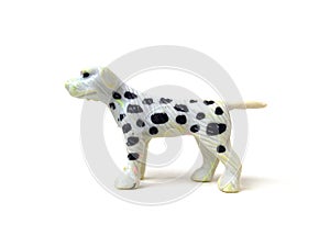 Dalmatian dog toy.