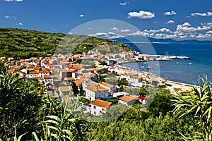 Dalmatian island of Susak village and harbor