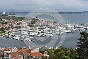 Dalmatian town of tribunj, vodice