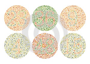 Daltonism Ishihara Test Red and Green Number