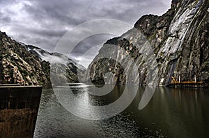 Dam of Aldeadavila in Spain. photo