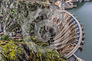 Dam of Aldeadavila in Spain. photo