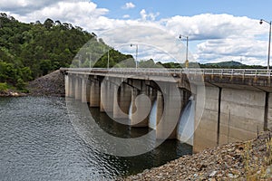 Dam in Beaver`s Bend State Park