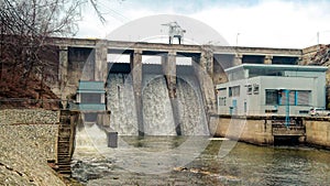 Dam in Brno-Bystrc, Czech Republic