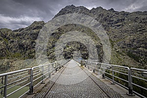 Dam of gera in valmalenco