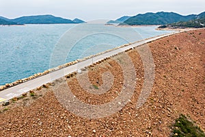 Dam of High Island Reservoir