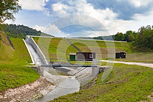 Dam Hracholusky, Czech Republic.