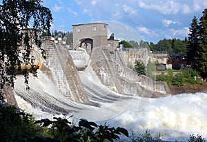 Dam Imatrankoski in Imatra