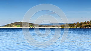 Dam on the lake Solina